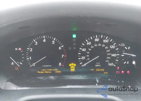 2006 Lexus Ls 430 z USA, uszkodzony, nr VIN JTHBN36F665052766